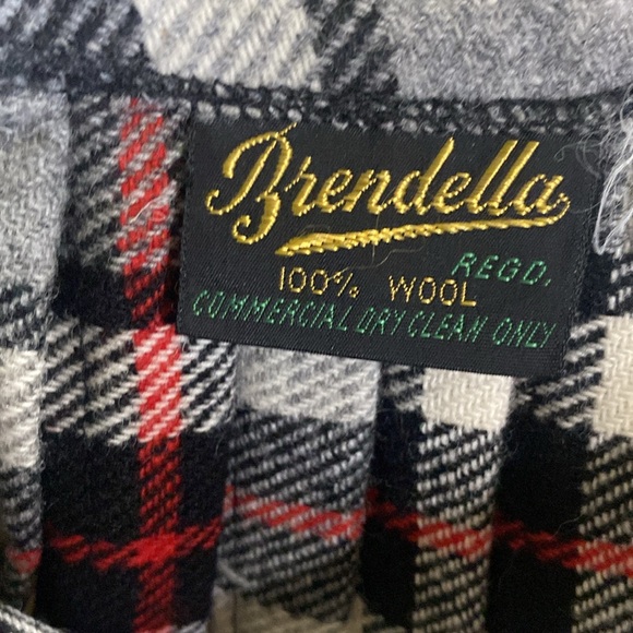 VINTAGE WOOL SKIRT - Picture 6 of 8